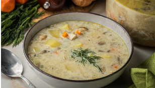 Грибна юшка