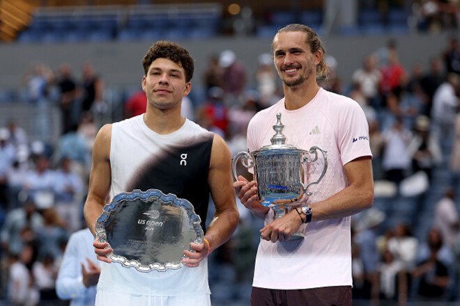 Александр Звєрєв – Бен Шелтон. Фінал US Open 2026