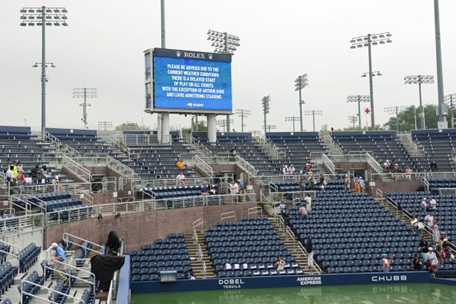 Стародубцева очікує. Старт ігрового дня на US Open відкладено через дощ
