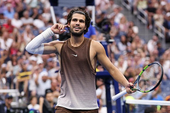 ВІДЕО. US Open: фантастичний пойнт у виконанні Алькараса