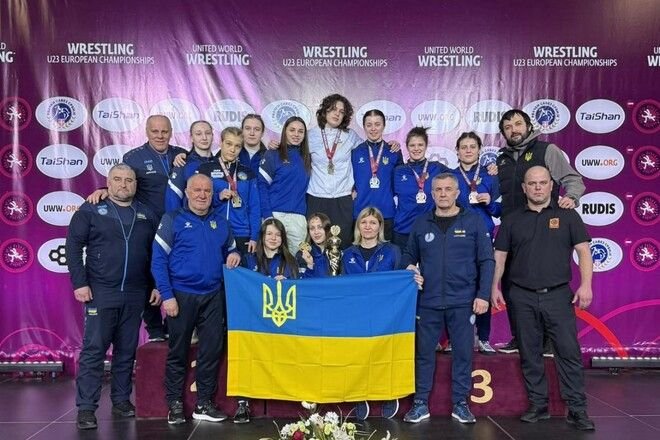 Третє командне місце. Українки взяли 6 нагород на ЧЄ U23 у жіночій боротьбі